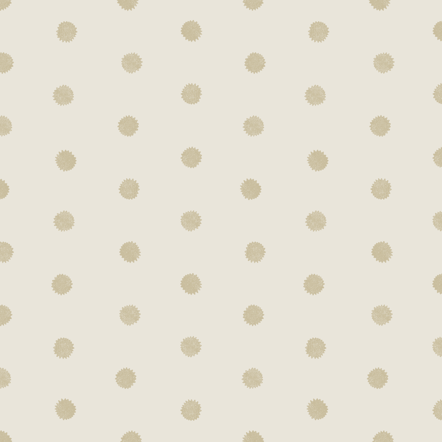 Block Printed Bursts (Dune & Bone)