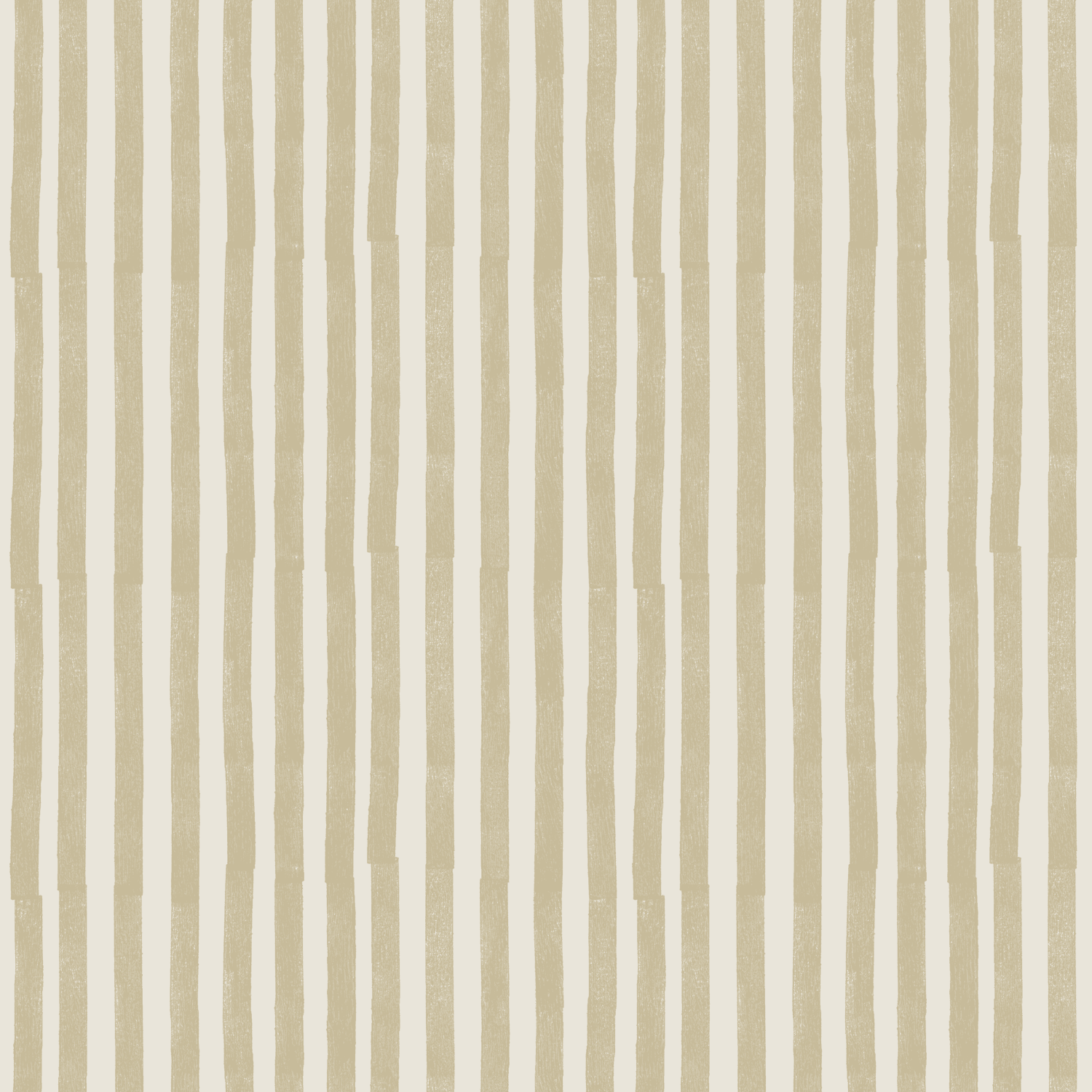 Small Block Printed Stripe (Bone)