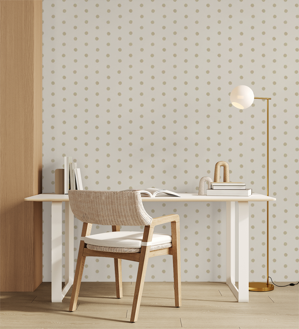 Block Printed Bursts (Dune & Bone)