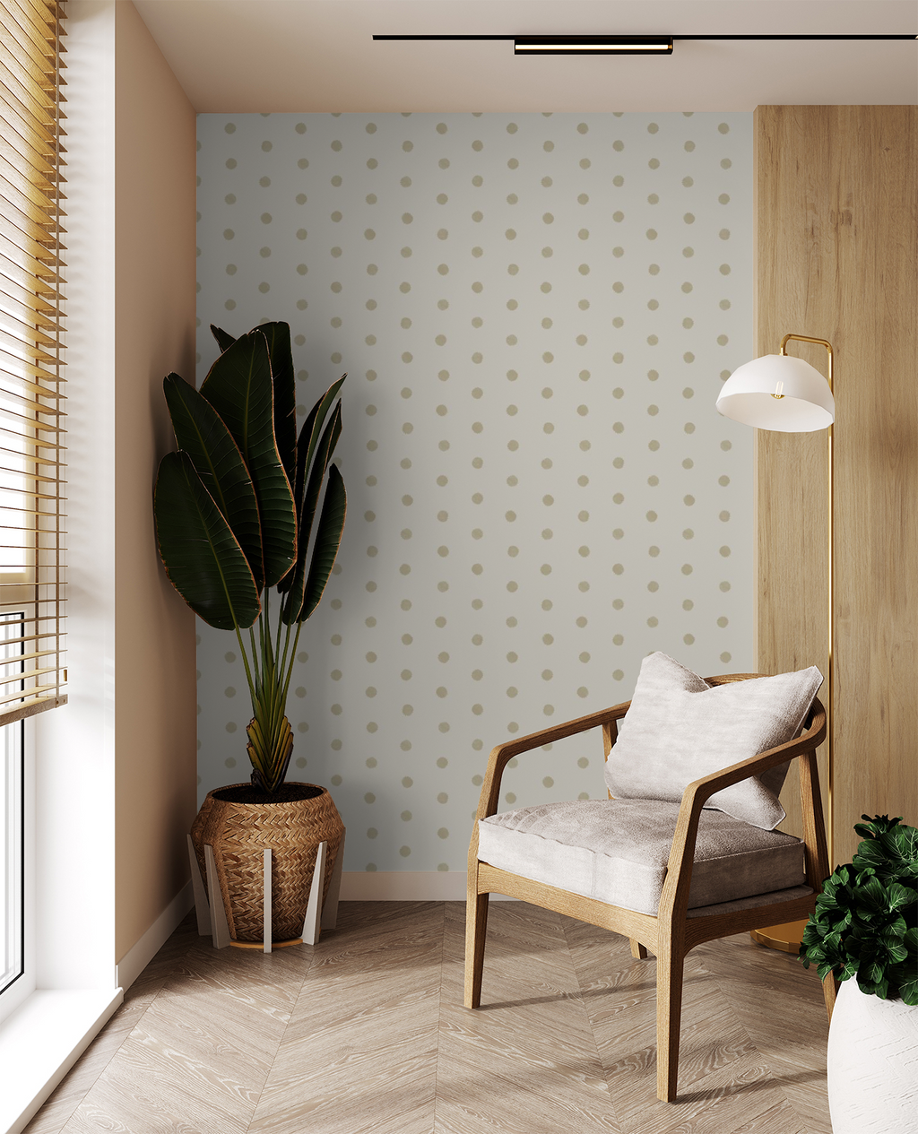 Block Printed Bursts (Dune & Bone)